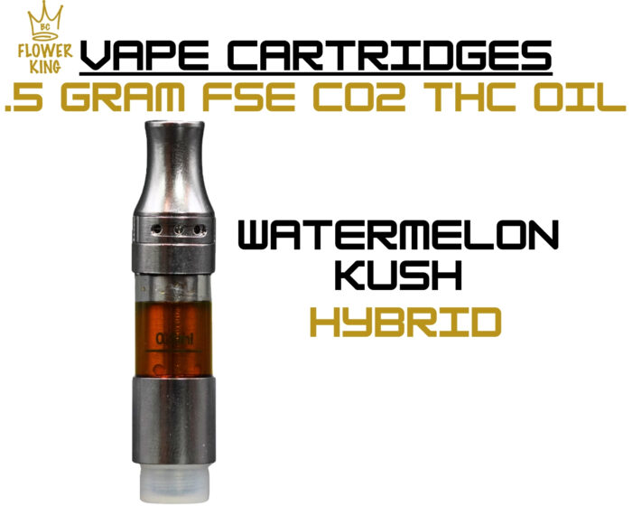 FSE Co2 Oil Vape Cartridge <br> Watermelon Kush (.5 Gram) <br> Hybrid - Image 1