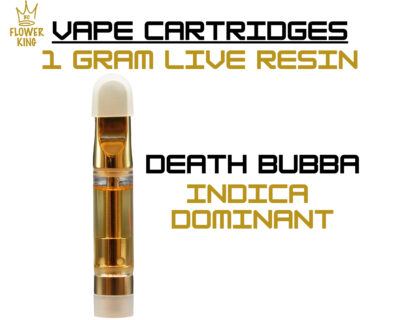 Live Resin Vape Cartridge <br> Death Bubba (1 gram) <br> Indica Dominant