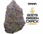 AAAA <br> God's Green Crack <br> Hybrid