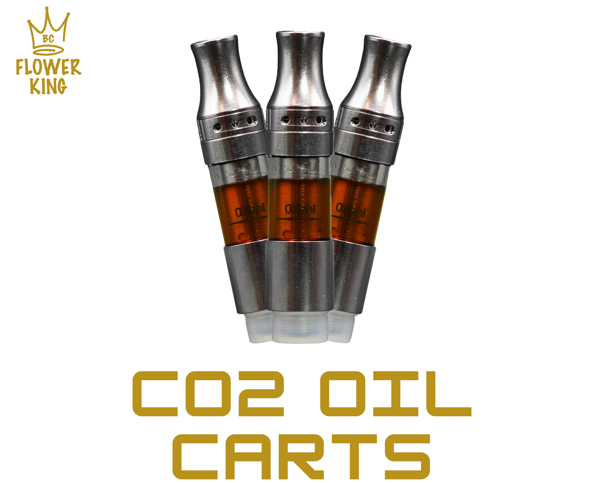 Vape Mix & Match (co2 0il .5ml) MIX & MATCH <br> VAPE CARTRIDGES <br> 3 x .5g FSE CO2 OIL - Image 1