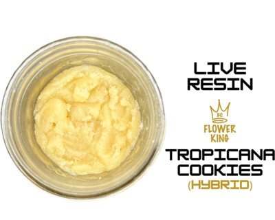 LIVE RESIN <br> TROPICANA COOKIES <br>  HYBRID