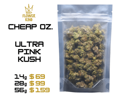 CHEAP OZ <br> ULTRA PINK KUSH <br> INDICA
